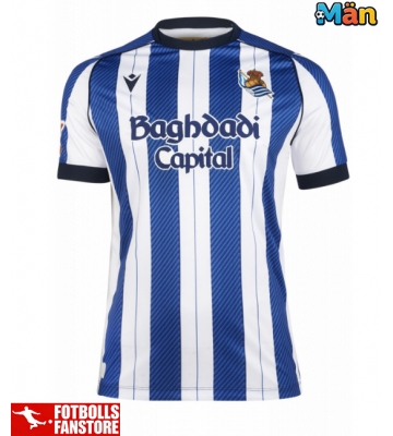 Real Sociedad Hemmatröja 2025-26 Kortärmad